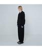 Customellow [Online Only] Black Crinkled Hood Zip Jacket Cquam26211Bkx
