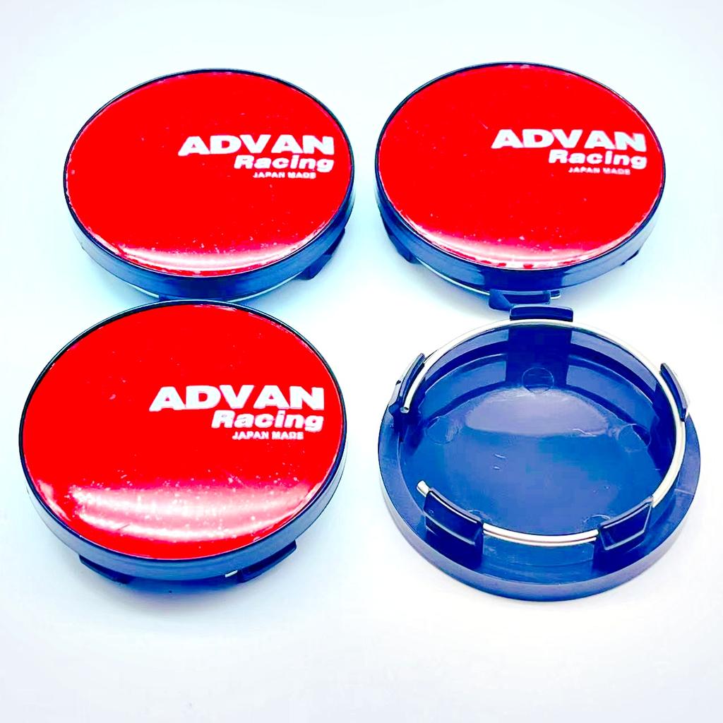 4pcs/lot High Quality 58mm Car Wheel Hub Cover Center Caps for ADVAN Racing Styling Badge Stickers Emblem Accessories