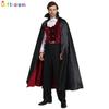 Elegant Black Vampire Costume Cloak For Men Ideal For Halloween Parties And Events