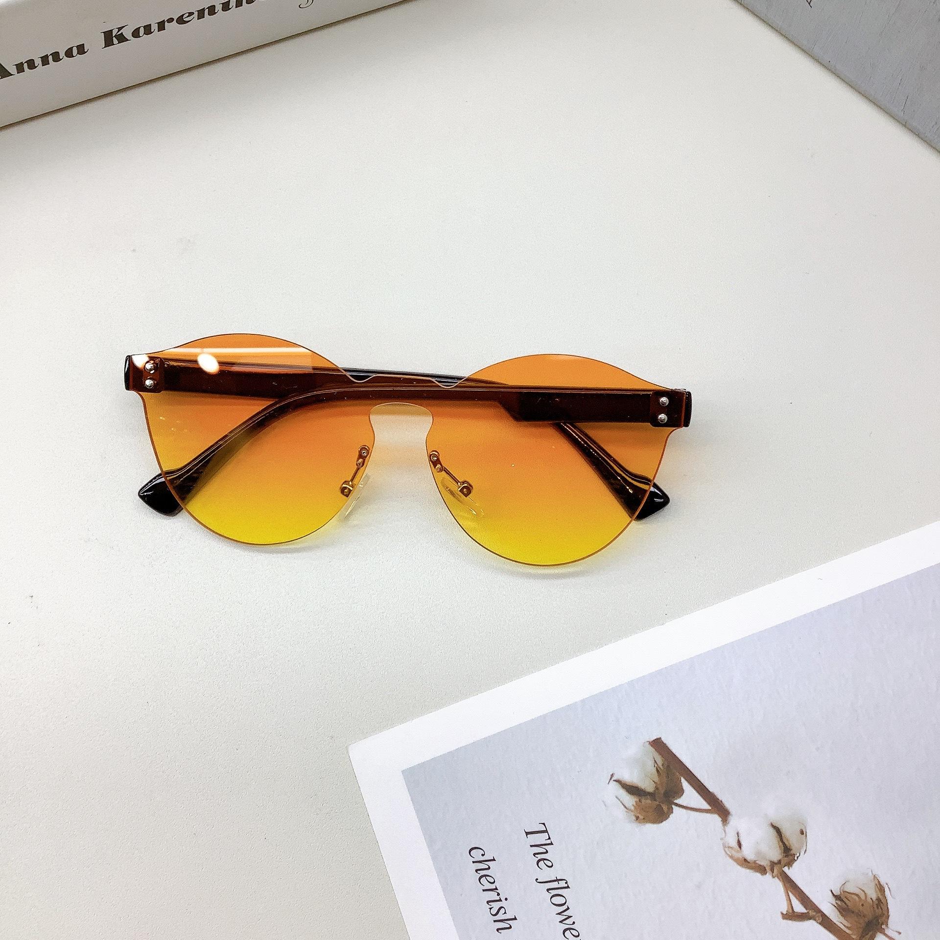 

Travel Sunscreen Uv Protection Children S Sunglasses Fashionable Cute Baby Sunglasses Rimless Children S Glasses