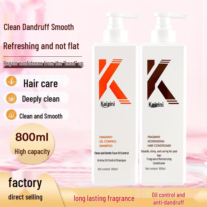 800K Amino Acid Shampoo & Conditioner: Oil Control, Volumizing, Degreasing, Long-Lasting Fragrance, Moisturizing.