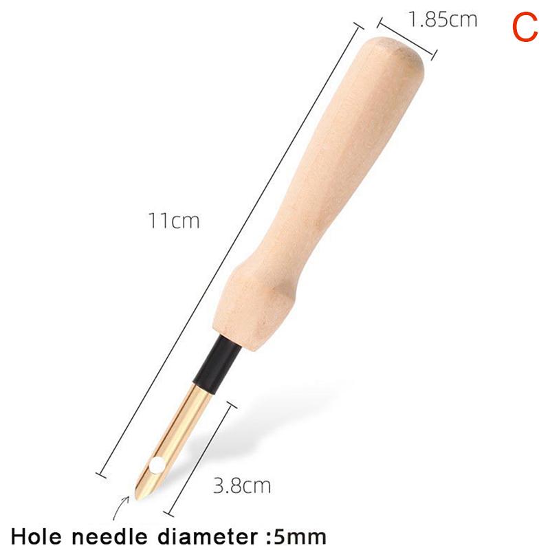 

Деревянная ручка Ткачество Многоцелевая Вязание Вышивка Ручка DIY Фелтинг Ремесло Пуансон Игла Нитевдеватель Швейные Принадлежности