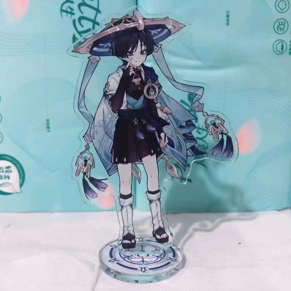 

Yuanshen Acrylic Standing Tablet Decoration Wanderer Anime Character Movable Doll Toy PVC Material DP664-