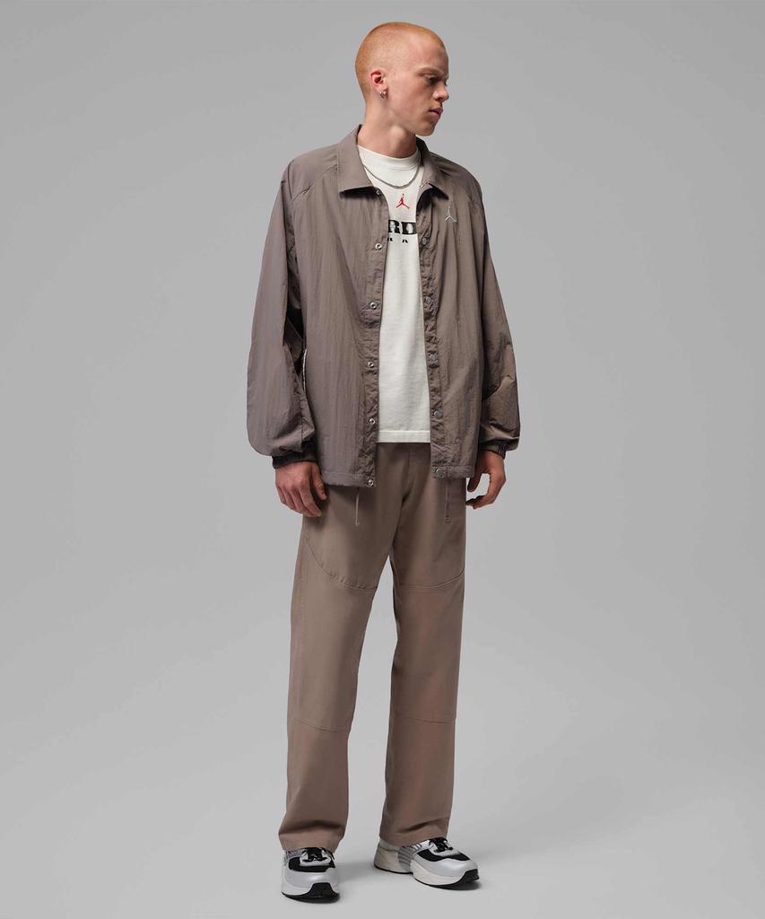 Nike Jordan Brooklyn Lightweight Shell Jacket M - Olive Grey:Sail / Ii5318-040