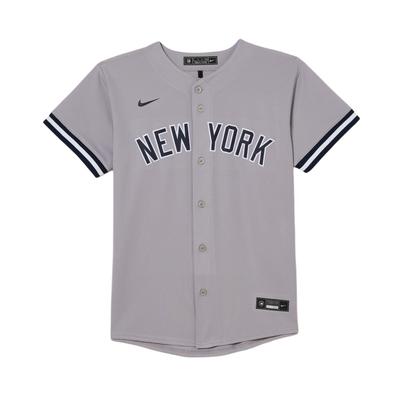 X Mlb Camisa de Manga Corta Rayada Cómoda de un Botón Camisas para Niños 3Z3B7ZWBB-B13