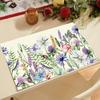 4Pcs Summer Eucalyptus Placemats for Dining Table Decoration Spring Seasonal Holiday Decoration Vintage Linens Table Mats