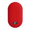 2-in-1 USB Rechargeable Hand Warmer & Charger with Digital Display