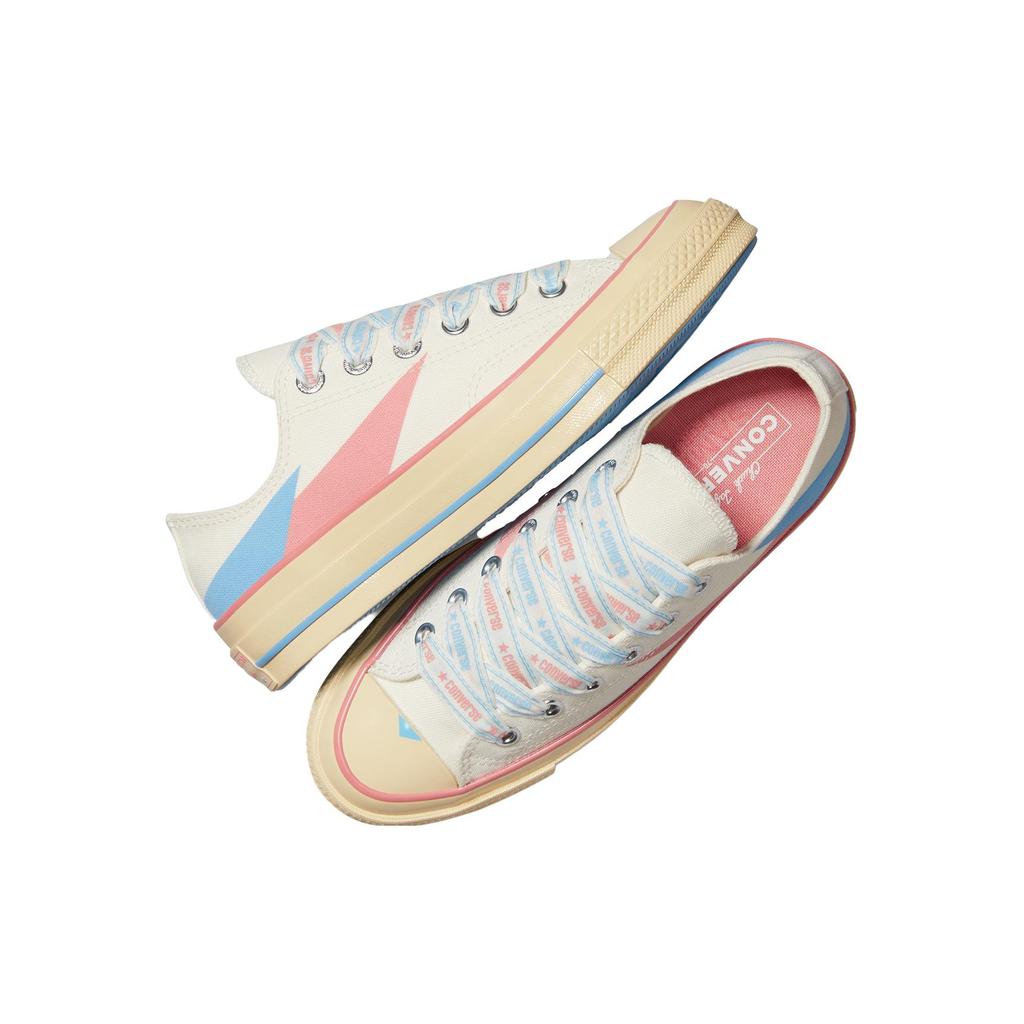 Nové Chuck 70 Converse Low 'Béžová Růžová Modrá Abstraktní' A07150C