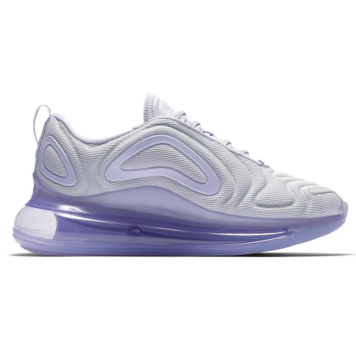 New Nike Air Max 720 Pure Platinum Oxygen Purple Women's AR9293-009