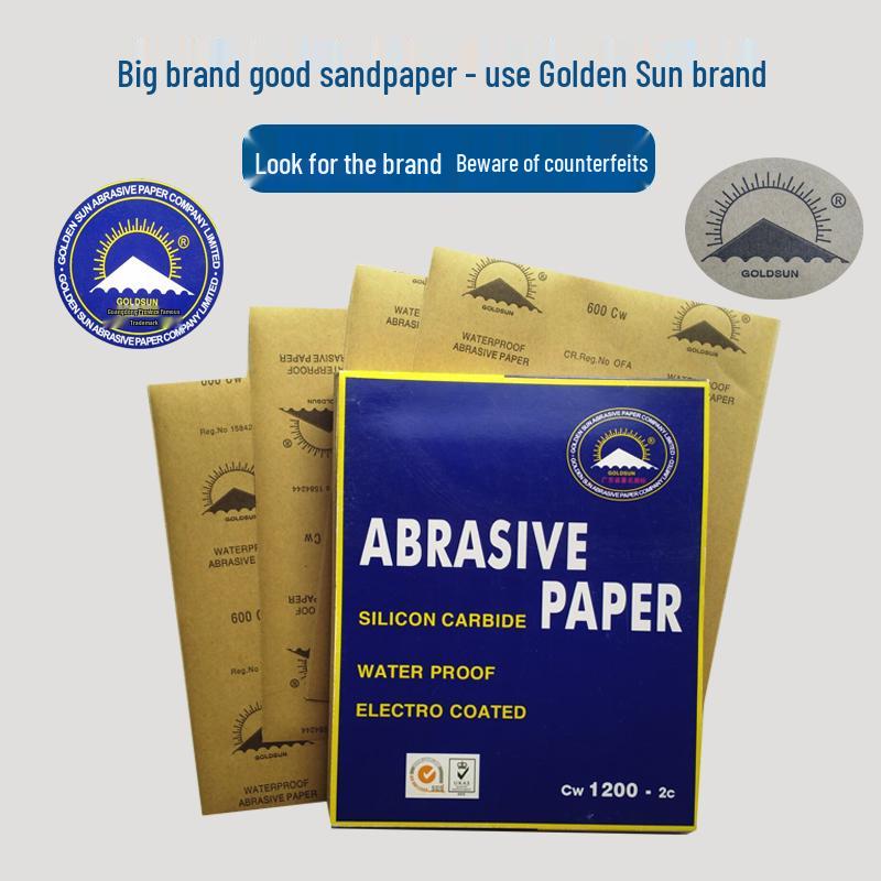 GoldSun Wet Sandpaper for Car Paint