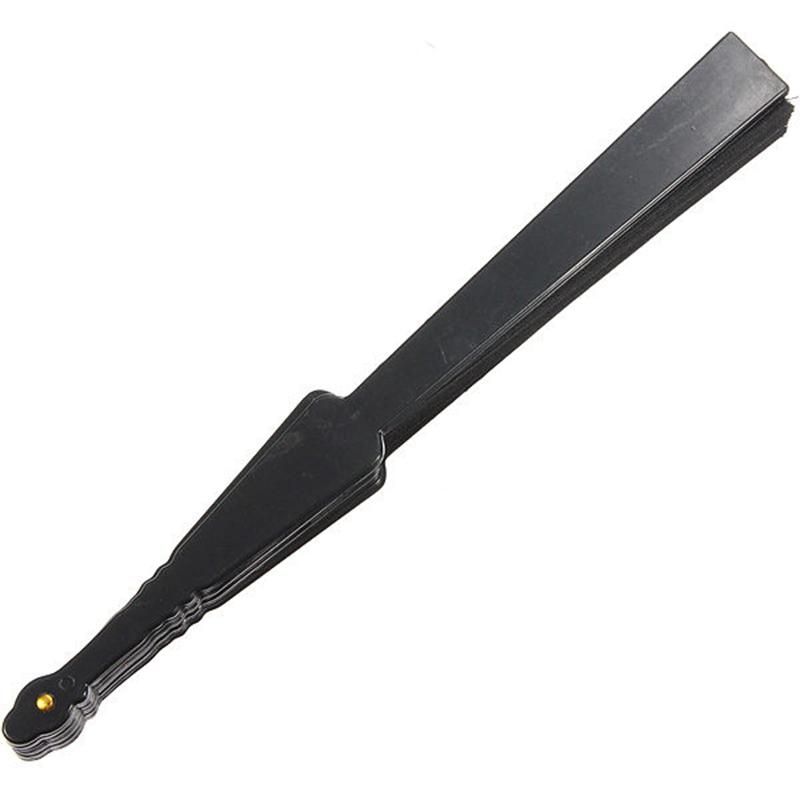 Potable Handheld Fabric Hand Folding Fan Outdoor Dancing Bridals Wedding Party