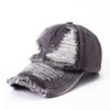 Personalized retro women's spring and autumn solid color hole washing board cap outdoor men's sunscreen sunshade baseball cap
