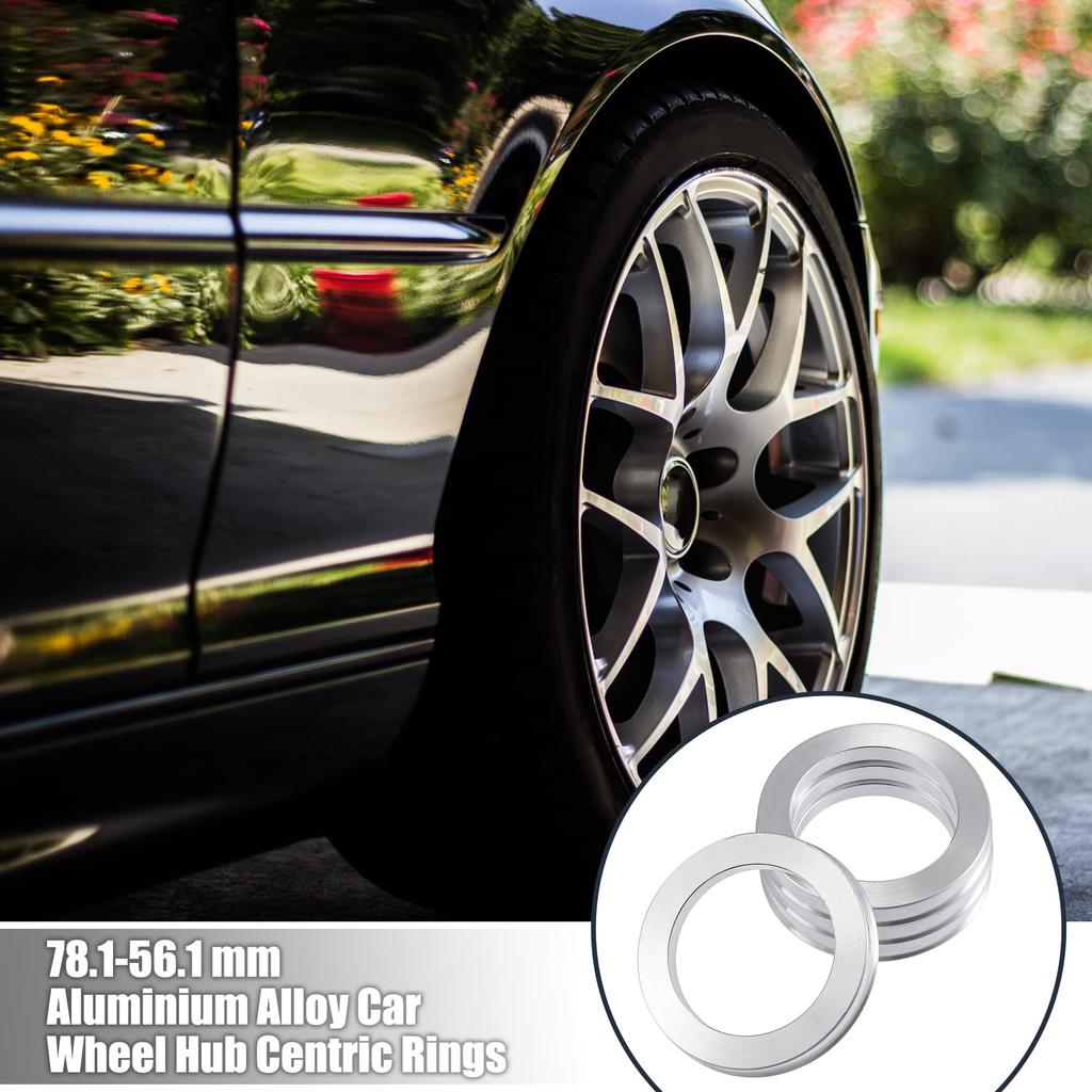 X AUTOHAUX Hub Ring 78.1mm/56.1mm Wheel Hub Ring Hub Centric