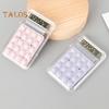 Mini Portable Calculator 8 Digit Large LCD Display Big Buttons Easy To Press Battery Powered Travel-friendly