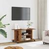 VidaXL TV Stand with Wheels Old Wood 80x40x45 Cm Engineered Wood, TV Cabinet, Television Stand, Furniture 855790