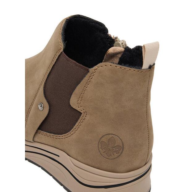 Rieker CEO-N9561-64 Beige Ankle Boots