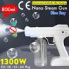 110V/220V 1300W 800ML CE Household Portable Wireless Sprayer Machine Blue Light Nano Steam Spray Guns