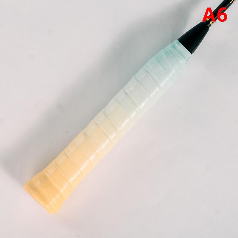 1set Non-slip Fishing Rod Grip Tape Shock-absorbing Wear-resistant Badminton Racket Overgrip Sweat Absorption