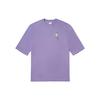 Vans Purple Sweet Potato Ice Cream Pattern Loose Casual Comfortable Breathable Simple Style Round Neck Short Sleeve Dress Women Dress VN000FQQUUG