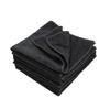 Black Ultra-fine Fiber Dishwashing Cloth, Multifunctional Car Cleaning Cloth,Kichen Accessories  Kitchen Towels