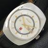 VINTAGE RICOH R31 AUTOMATIC JAPAN MENS WHITE COLOR DIAL WATCH A700748-5 R204-a700748