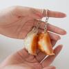Soft and fluffy dumplings & tangerine keychain (options 3-4)