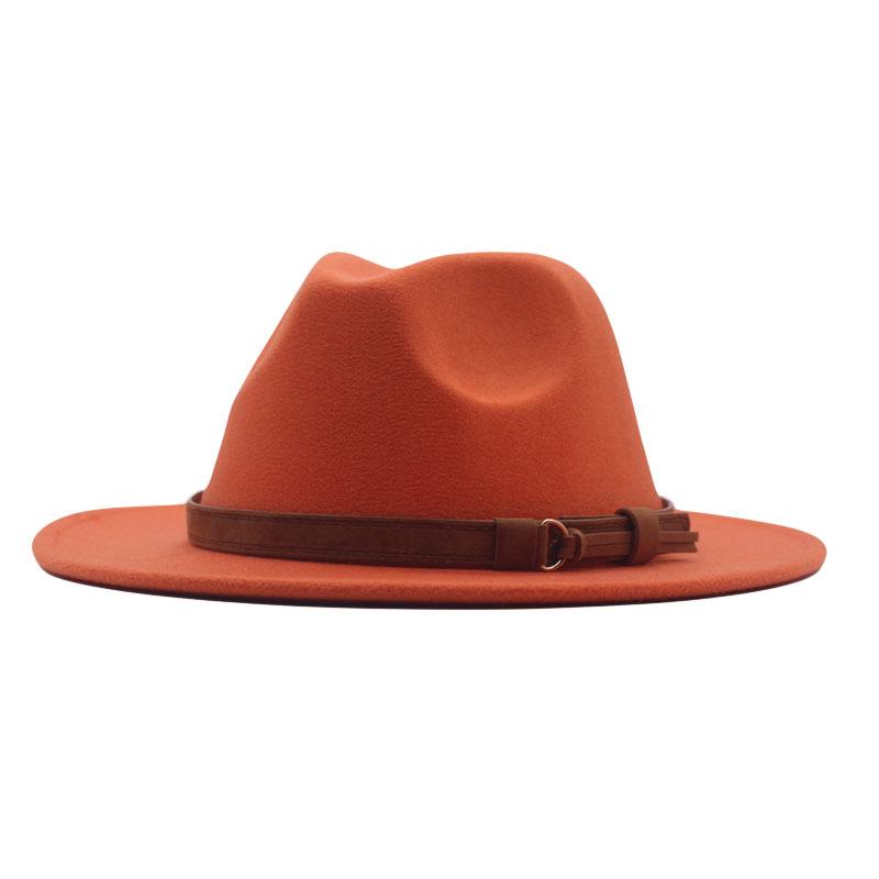 Women's Retro Wool Fedora Hat - Autumn/Winter British Style Bowler with Trendy Design