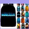 Durable 3d Godzilla King Of The Monsters Backpack Kids School Bag With Classic Appeal