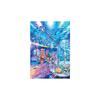 Tenyo [Made in Japan] 500-piece Stained Art Gyutto Series Jigsaw Puzzle Disney Night Aquarium (25 x 36 cm) DSG-500-636 with Service Card