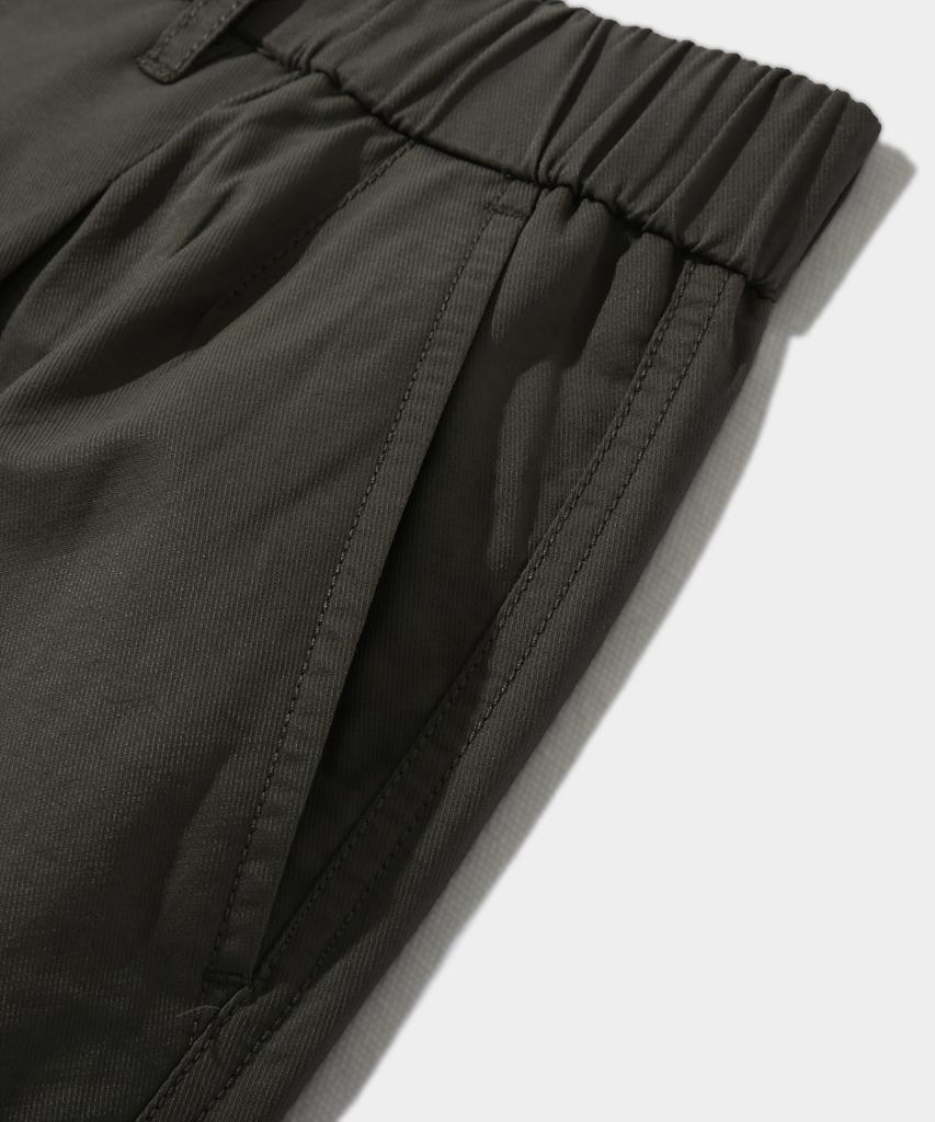 Dimiteulibeullaeg Asi Half-Banding Flare Fit Slacks_Gray