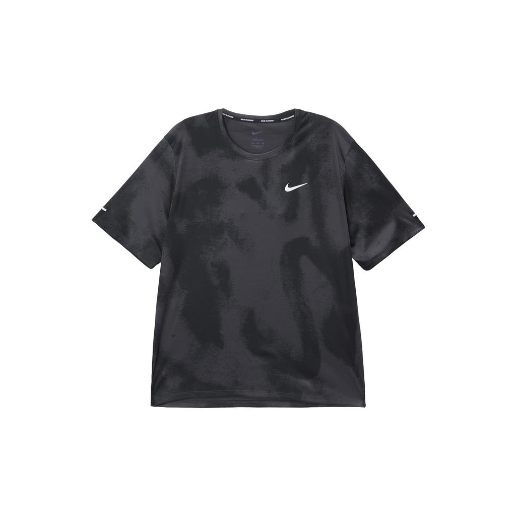 Nike T Shirts Men's Black Crew Neck Moderate DD5320-045