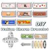 Photo Theme Beads Charm Link Fashion Accessary Modular Bracelet Making Supplies Unique Module Suitable for Jewelry
