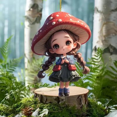 2d Creative New Girls Pendant Home Decoration