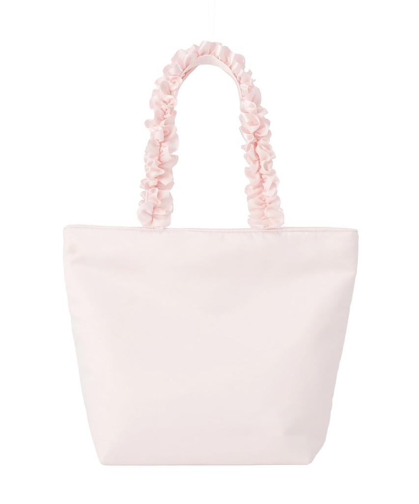 Maison de FLEUR Brand Logo Frill Handle Tote Bag M Navy F Tote Bag 08001386500