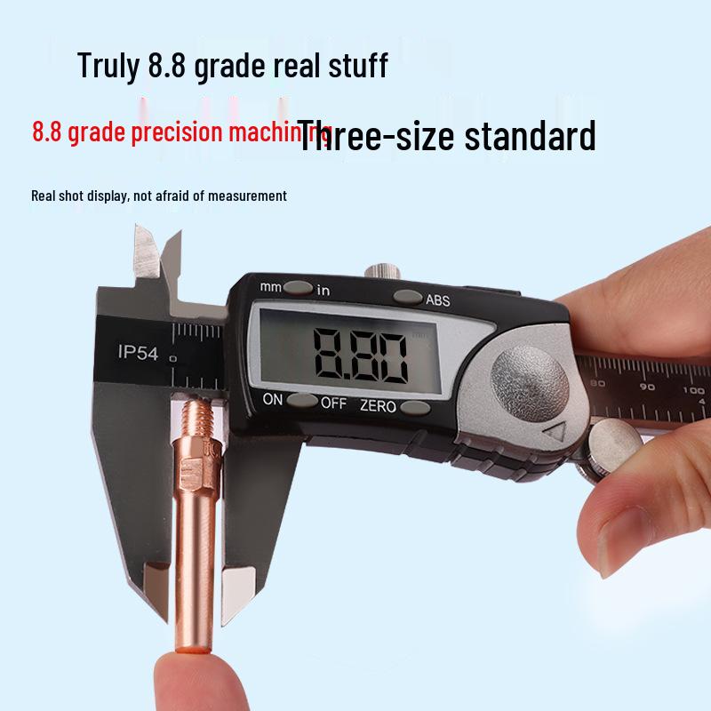 Vârf de contact din cupru cu ecran de gaz Panasonic pentru sudură MIG (0.8/1.0/1.2)