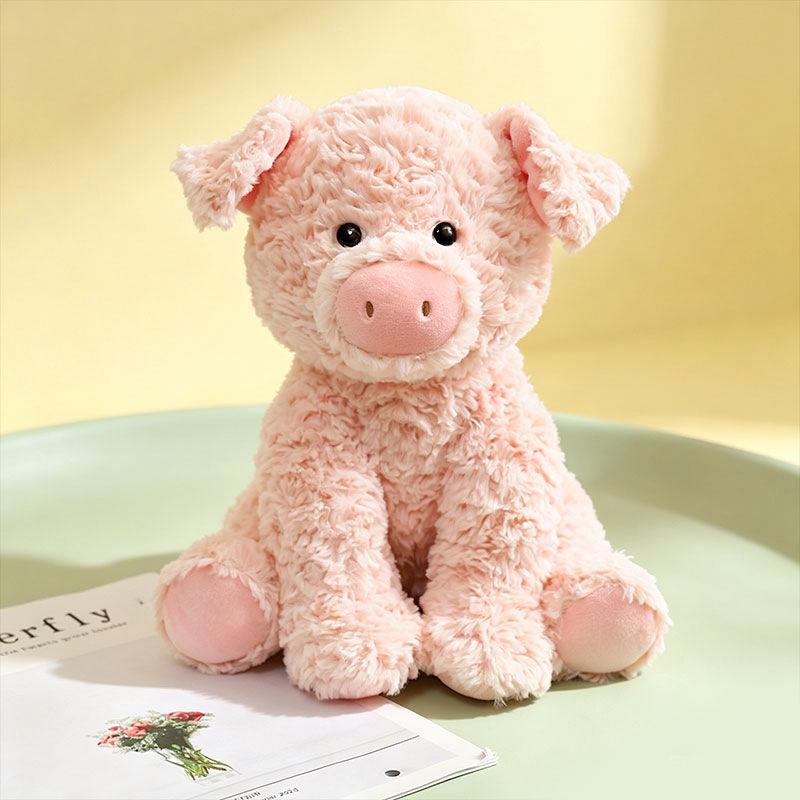 Cross-Border Plush Animal Dolls: Panda, Fox & Highland Cattle Creative Plush Toys