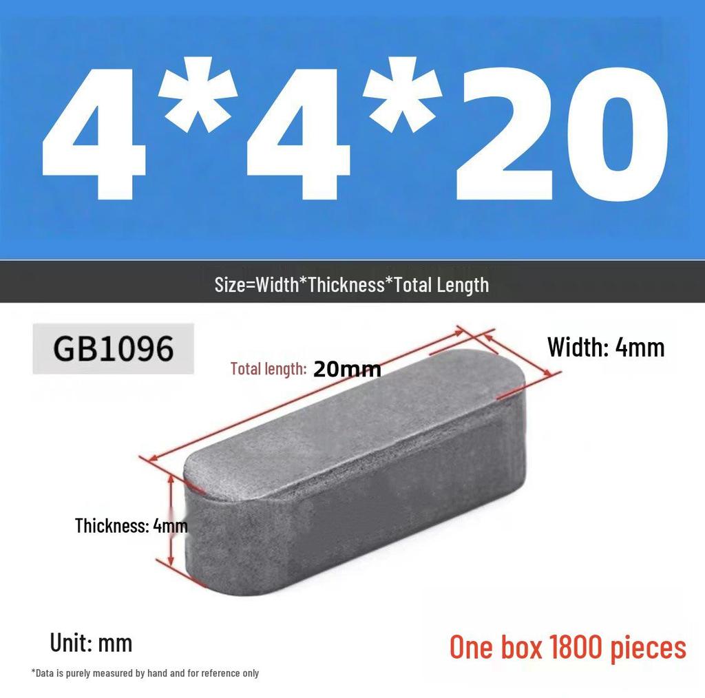 A3 Material Double Round Head Key Pin, Plain Key, Type A, Complete M3/M4/M5 Specifications