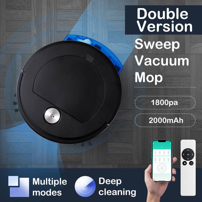 3 In 1 App Home Use Auto Floor Sweeping Mopping Vaccum Machine Smart Automatic Electric Robot Vacuum Cleaner