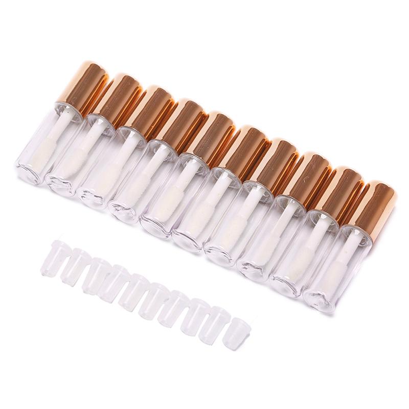 

10pcs 1.2ml DIY Empty Lipstick Bottle Lipgloss Tube Lip Balm Tube Container With Cap Cosmetic Sample Container 1.2ml