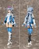 Aoshima Bunka Kyozai VFG Macross Delta approximately 155mm plastic model kit production run for the initial VF-31J Siegfried, tall, pre-colored MC-01
