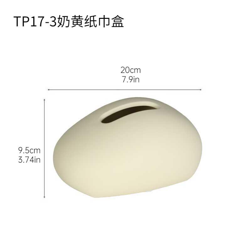 

Простая керамическая коробка для салфеток, украшение рабочего стола, креативная коробка для хранения салфеток, современный держатель для салфеток, аксессуары для украшения дома