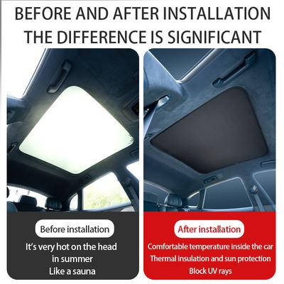 For ZEEKR 001 2025 2025 Sunroof Sunshade Curtain Sun Visor Thermal Insulation and Sun Protection Car Interior Accessories