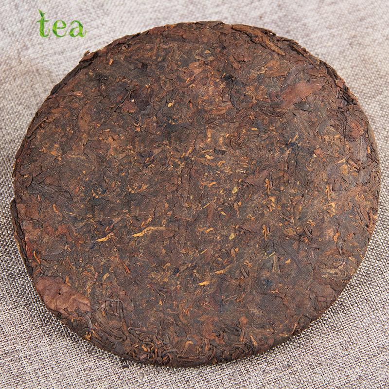 Lao Puer Menghai Chenyun Cooked Tea Puer Cooked Tea Yunnan Specialty 7-Cake Whole Bamboo Shell Pack