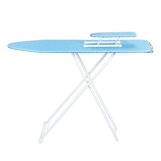2Pcs/Set 42-Inch Desktop Ironing Board with Iron Rest Height Adjustable Removable Heat-Resistant Cover Foldable Anti-slip Clothes Sleeves Mini