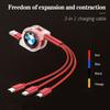 3-in-1 fast USB cable, expandable portable charging cable For BMW Performance E46 E90 F10 F30 X3 F20 E46 E60 E70 E39 E36 E87 GA3