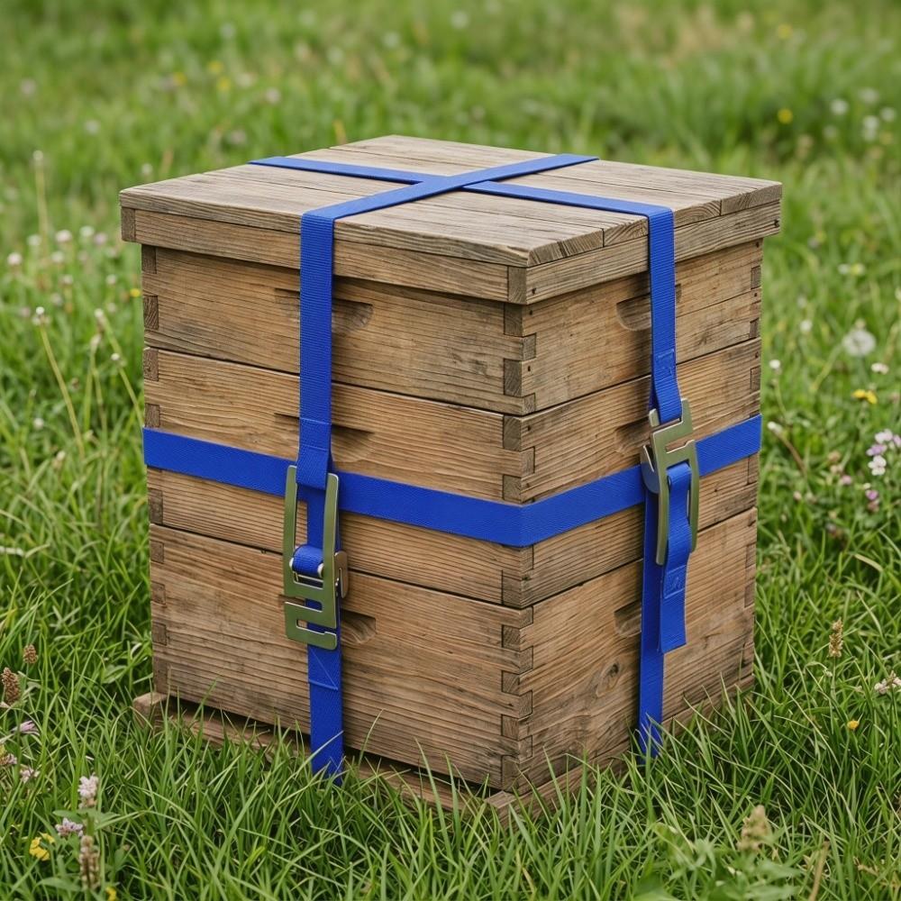 2Pcs Adjustable Beehive Strap Durable Beehive Tie Colorful Bee Box Binding Strip  Beekeeping