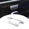 ABS Silver Tailgate Door Handle Bowl Decor Cover Trim For Ford Ranger 2015-