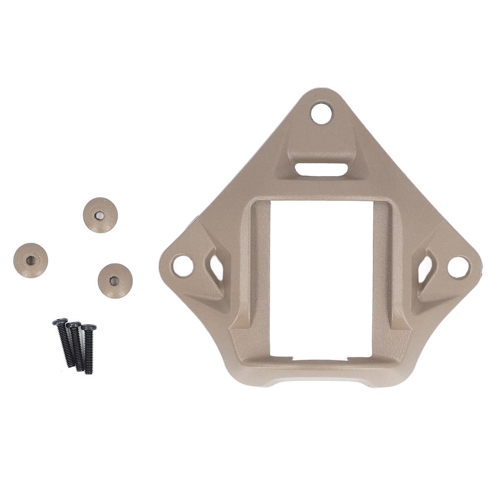 Helmet NVG Mount Shroud Aluminum Alloy Universal Helmet NVG Camera Mount Base Adapter Mounting
