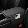 Leather Car Armrest Cushion Cover Center Console Box Pad Protector Accessories