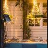 8 moduri șir de lumini solare 10-30m 100-300LED, ghirlande de exterior impermeabile, lampă cu energie solară de Crăciun pentru decorarea grădinii